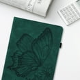 thumbnail image 4 of Butterfly Case for Kindle Paperwhite (6 Inch Display) - Synthetic leather/Silicone Composite Case Protector Slim Fit Lightweight Flip Folio Leather Wallet Cute Cover Holder (Green), 4 of 6