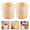 thumbnail image 3 of 50 vasos de madera desechables, tazas de madera, vasos para bebidas, vasos para servir postres, vajilla para fiestas temáticas, festivales y aperitivos, 3 of 8