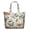 Boho, variant on Large Capacity Travel Tote Bag with Kawaii Donut Cake Prints Lightweight Weekender Bag Featuring Colorful Dessert Coffee Designs for Travel Daily Use