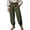 Army Green, variant on Mens Medieval Pirate Pants Renaissance Viking Knicker Cotton Gothic Costume Trousers