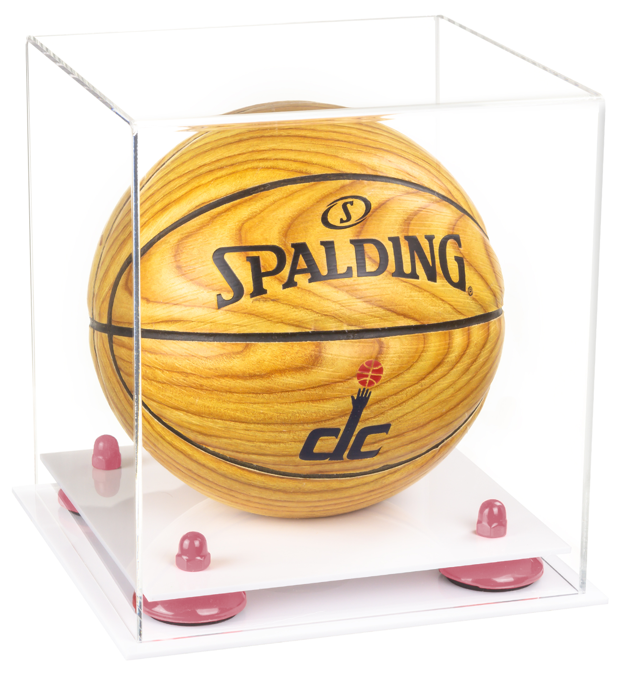 Clear Acrylic Mini Miniature (not Full Size) Basketball Display Case