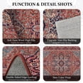 thumbnail image 5 of TECHVIDA Kitchen Rugs 4 Piece Set,Boho kitchen mats for floor, Non-Slip Machine Washable Rugs,Vintage Kitchen Mat for Hallway Laundry Room Sink, 5 of 8