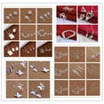 thumbnail image 2 of QQTDFG 925 Silver Fashion Jewelry Rose Flower Women Necklace Bracelet Earrings Ring Set-Butterfly-S348, 2 of 2