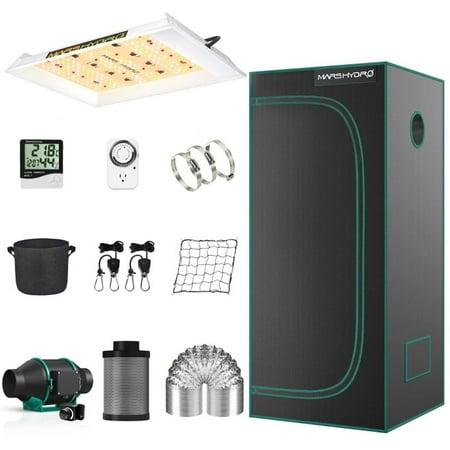 

Mars Hydro TS600 LED Grow Light + 2 X2 (60X60CM) Indoor Complete Tent Kits