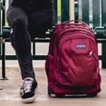 thumbnail image 4 of Mochila con ruedas JanSport Driver, bolsa de viaje con 8 ruedas, negra, 4 of 6