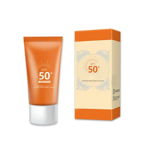 YMH 40g Sunscreen Cream Anti-UV Moisturizing Face Body Sunscreen Mild Not  Greasy Easy to Absorb Thin Texture SPF50 PA+++ Sun Protector Lotion Skin