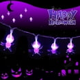 thumbnail image 6 of Uxgjfwu Halloween LED Lights String 5 FT 10 LED, Spooky Flickering Effect Party Decor for Room Window Tree (Batteries Not Included), 6 of 8