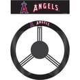thumbnail image 2 of MLB Seattle Mariners Black Poly Suede & Mesh Steering Wheel Cover, 2 of 2