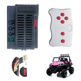 thumbnail image 4 of RX74-1 24V 2.4G Bluetooth Remote Control Receiver Controller Box Kit for Children Electric Ride on Toys Car, 4 of 5