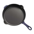 thumbnail image 4 of Staub Cast Iron 11-inch Traditional Skillet - Dark Blue, 4 of 6