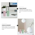 thumbnail image 3 of Monyance Multi-function Trash Can 2Pcs Office Desktop Trash Can with Lid and Wheels(6.1X3.94X3.15Inches), 3 of 10