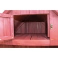 thumbnail image 3 of Merax Arrow Shed Wooden Garden Shed Wooden Lockers with Fir Wood Single Door, Pink, 3 of 8