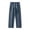 Blue_004, variant on Mens Baggy Jeans Fashion Elastic Waist Drawstring Wide Leg Jeans Outdoor Comfy Lightweight Casual Jeans Streetwear Blue 5XL