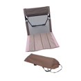 thumbnail image 2 of Colaxi Camping Chair with Back Support for Outdoor Concerts Road Trips Sport Events Brown, 2 of 8