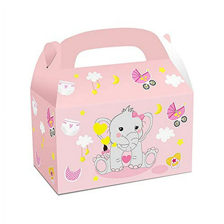 12PCS/Pack Elephant Baby Gift Bag Baby Shower Goodie Bags Birthday
