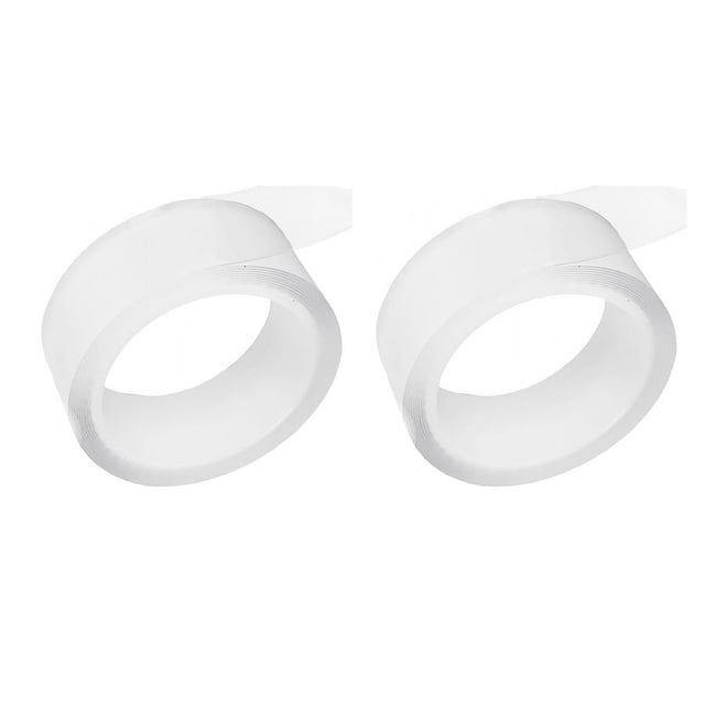 Sidaley Cinta transparente autoadhesiva resistente al agua para fregadero de cocina, tira autoadhesiva para sellado de agua de piscina Type3 NO3
