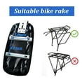 thumbnail image 4 of Bike Rear Seat Kit for Adults, Safety Carrier Bicycle Seat, Including Cushion and Backrest, Armrest Handrail, Footrests, Bell, Rear Bicycle Seat, 4 of 6