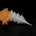 thumbnail image 4 of ROCKROK 3 Pcs Plastic Funnel for Perfumes Powder Funnel Small Funnel Clear Funnel, 4 of 8