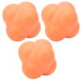 thumbnail image 1 of Pelota de Reacción Irregular Ormromra Entrenador de Agilidad L Naranja 3 uds, 1 of 8