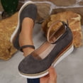 thumbnail image 5 of oqasdz Womens Casual Shoes Elegant Thick Soft Sole Slip On Platform Walking Shoes for Ladies Spring Fall Comfort Everyday Versatile Outdoor Summer, 5 of 6