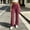 A768 Wine, variant on Xdegoge Women's Ribbed Wide Leg Pants High Waisted Elastic Waist Stretch Knit Lounge Pants Pull On Casual Palazzo Pants for Travel Everyday Wear