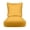 Canvas Buttercup, variant on RSH Décor Indoor Outdoor Sunbrella Deep Seating Cushion Set, 24”x 27” x 5” Seat and 25” x 21” Back, Canvas Melon