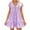 Violet, variante sur Robe d'Été pour Femmes Aguichant Mode Femmes Été Boutonnée Décontractée Imprimée Robe à Col en V Manches Courtes Robe Mini Courte Robe d'Été Courte pour Femmes Robe d'Été Décontractée pour Femmes