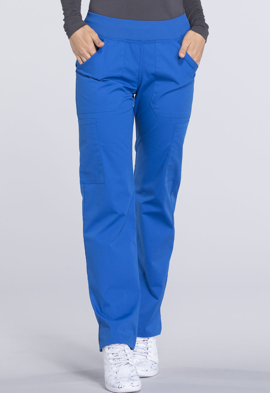 Cherokee Workwear Professionals Scrubs Pant for Women Mid Rise Straight