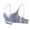 Blue, variant on Women's Push Up Wireless Bra, Womens Bras, Women Comfortable Push Up Shaping Side Coverage Breathable Bra Beige, 38/85AB