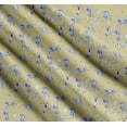 thumbnail image 3 of Soimoi Beige Cotton Voile Fabric Unicorn & Rainbow Nature Printed Craft Fabric by the Yard 56 Inch Wide, 3 of 7