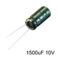 thumbnail image 2 of Uxcell 8x16mm 1500uF 10V Low ESR Aluminum Radial Electrolytic Capacitors 20 Pack, 2 of 5
