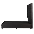 thumbnail image 3 of Box Base Cama + Cabecera Matrimonial Negro Dicasa  Capri, 3 of 8
