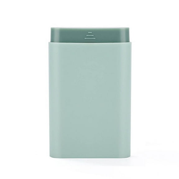 Large Pill Organizer, 3 Compartments Portable Travel Pill Box Case Moisture Proof, XL Pill Container Holder for Vitamins, Cod Liver Oil, Supplements, Medication (Green)