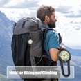 thumbnail image 2 of ZLight Alloy Beautiful Pocket Watch With Luminous Display Function Wide Range Of Application Quartz Watch black 1Set, 2 of 6