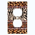 thumbnail image 2 of Metal Light Switch Plate Cover African Safari Animal Print Tribal Art Pattern SFR043, 2 of 13