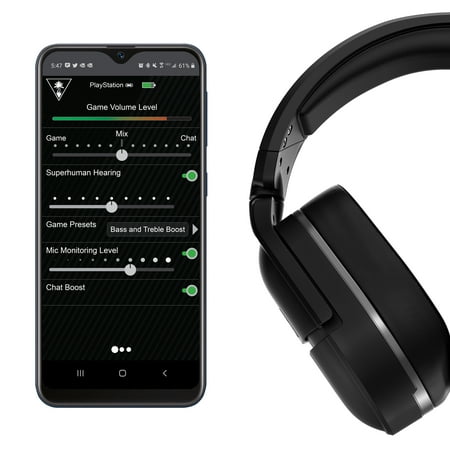 Turtle Beach - Stealth 700 Gen 2 Wireless Gaming Headset Black for PlayStation 5, PlayStation 4 & Nintendo Switch with Bluetooth - Black/Silver