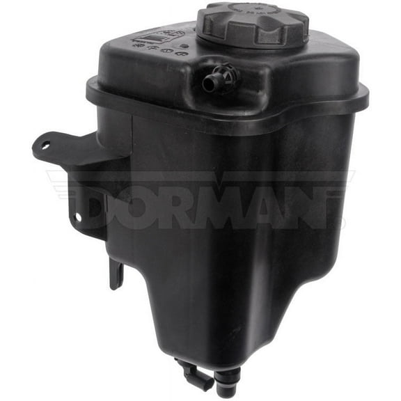 Dorman 603-361 Front Engine Coolant Reservoir for Specific BMW Models, Black