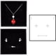 thumbnail image 3 of Paquete de 12 cajas cuadradas de cartón Kraft para joyas, collares, anillos y pendientes. Medidas: 10 x 10 x 3,5 cm. Color: Negro., 3 of 9