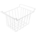 thumbnail image 1 of OUNONA White Large Wire Storage Basket for Freezer Drawer Organizer Metal Construction, 1 of 7