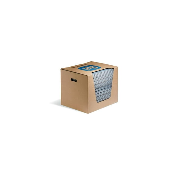 Pig Blue Absorbent Mat Pad, 17 gal, PK50 CA2