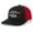 Black/Red, variant on Mens Freedom of Speech Is A Musk Patriotic American Flag Mesh Back Embroidered Trucker Hat , Royal/White