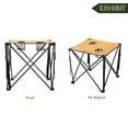 thumbnail image 5 of ARROWHEAD OUTDOOR 26” (66cm) Heavy-Duty Portable Camping Folding Table, 2 Cup Holders, Compact, Square, Carrying Case Included, Steel Frame, High-Grade 600D Canvas, USA-Based Support (Tan), 5 of 7