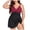 A- Wine, variant on mgoYE Women Swimsuits Tummy Control One Piece Swimdress Swimsuits for Women Tummy Control Swim Dresses Skirt Bathing Suit(Blue,L)