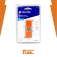 thumbnail image 2 of CLAVIJA CONVERTIDORA A TIERRA NARANJA 2 PZ VOLTECK 46253 VOLTECK AD-32N, 2 of 2