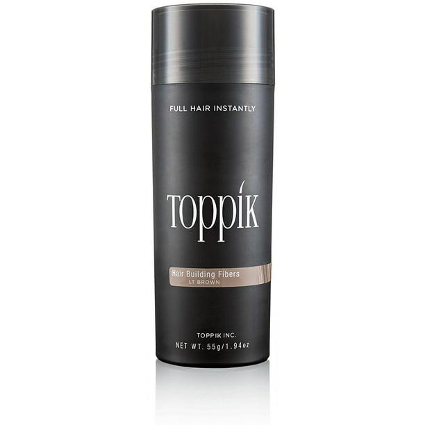Toppik Hair Building Fibers Light Brown 1.94oz