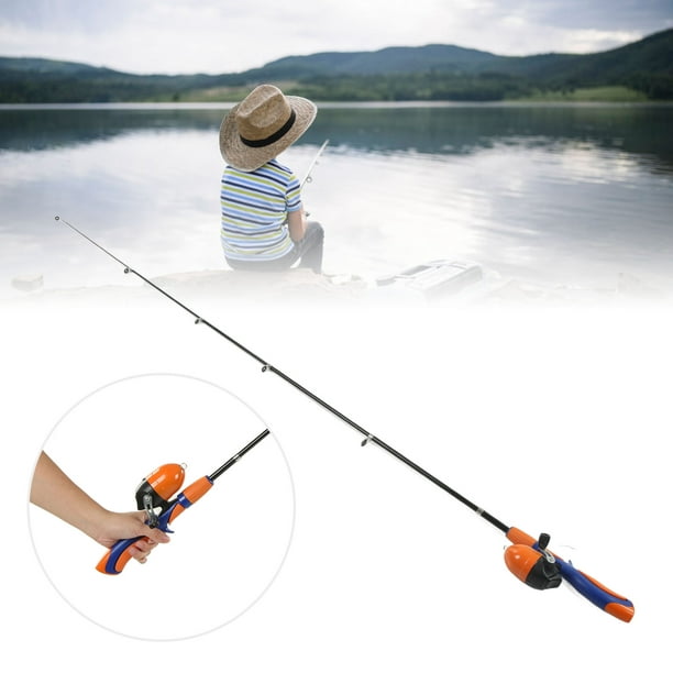 Fishing Rod Combos, Kids Fishing Rod Reel And Lures Resin Structure With  Bag Children Fishing Full Kit For Outdoor Novice