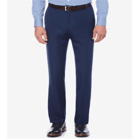 Perry Ellis Mens Modern Fit Twill Dress Pants