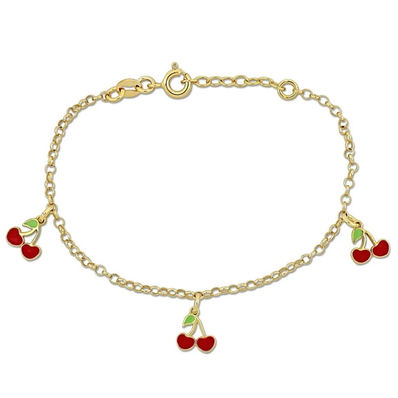 Everly Women's Yellow Gold Plated Bracelet