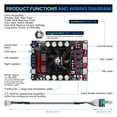 thumbnail image 3 of Placa amplificadora Bluetooth AEXCVG T220HS-W 220 W, 2.0 canales, 3 of 7