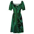 thumbnail image 4 of Electric Circuit Board Sleeveless Dress elegant dresses for women, 4 of 6